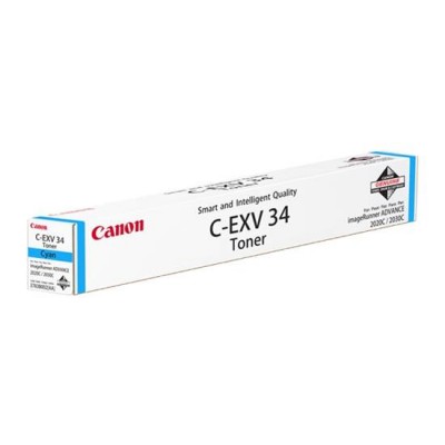 TONER C-EXV34 CYAN ORIGINAL