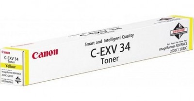 TONER C-EXV34 YELLOW ORIGINAL