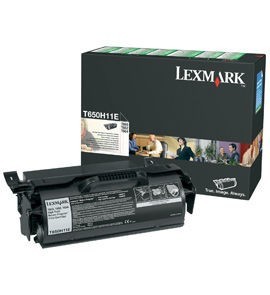Toner Lexmark T650H11E Black 25K Pgs