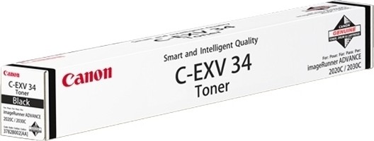 TONER C-EXV34 BLACK ORIGINAL