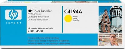 HP 94A Toner Laser Εκτυπωτή Κίτρινο 6000 Σελίδων
